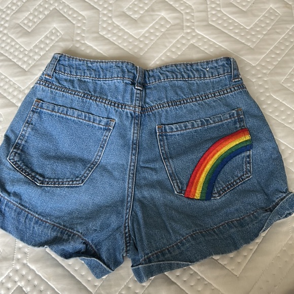 denim shorts - Picture 2 of 3